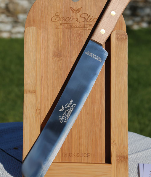 Eezi-Slice Breadboard and Breadknife Set